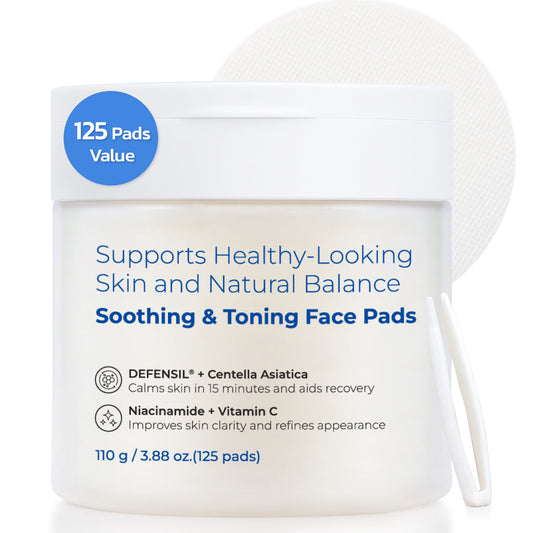 Facial Toner Pads, 110g / 3.88 oz. (125 pads)