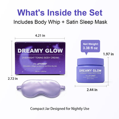 FIUMOT Dreamy Glow Overnight Toning Whip Cream 3.38 fl oz