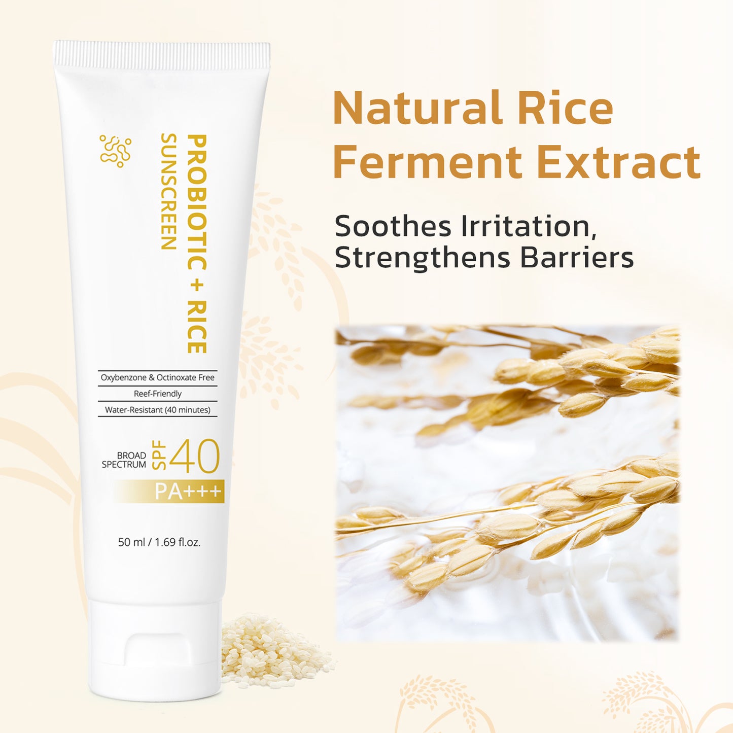 SPF 40 Sunscreen, 50ml / 1.69 fl.oz.