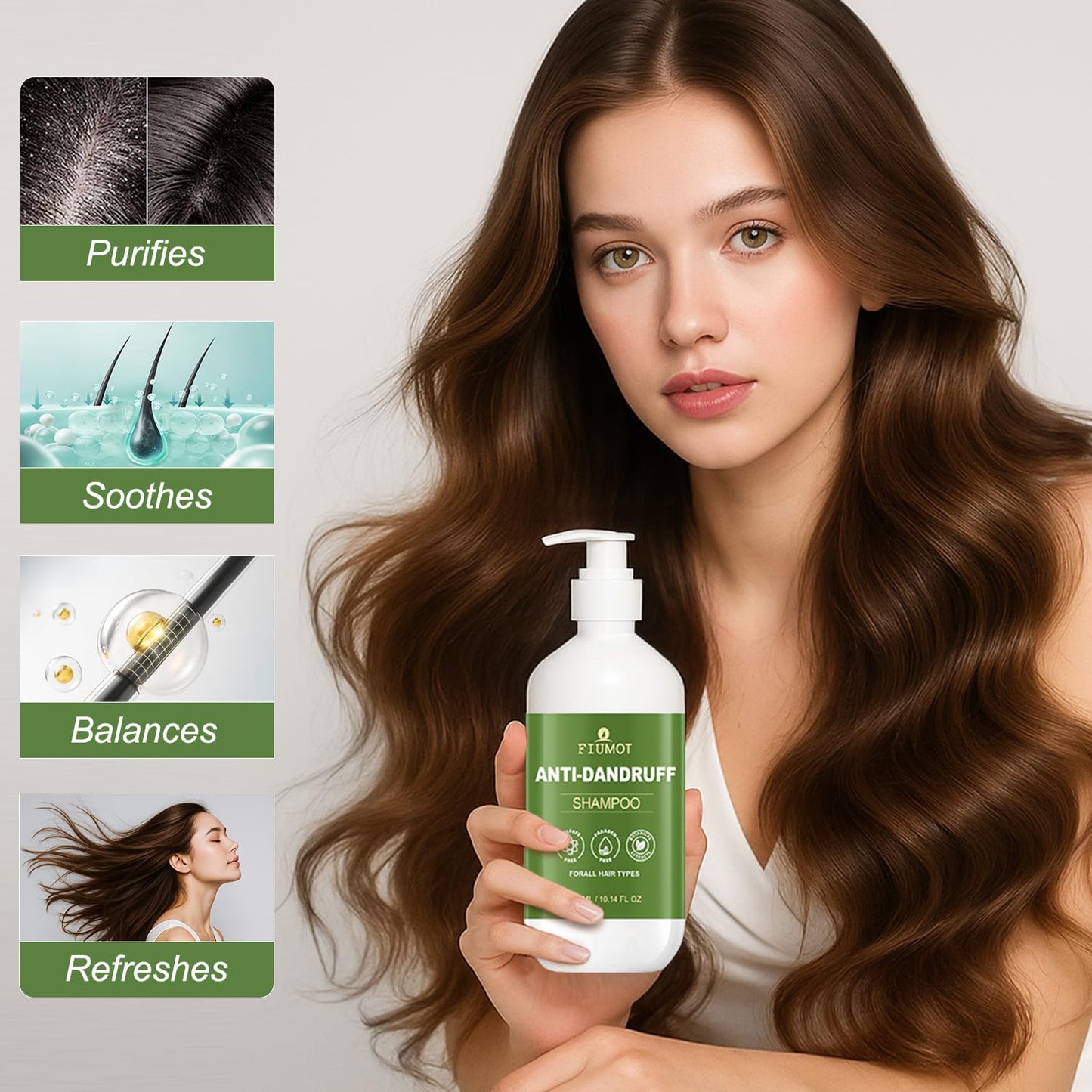 Tea Tree Anti Dandruff Shampoo 300ml / 10.14 fl.oz.